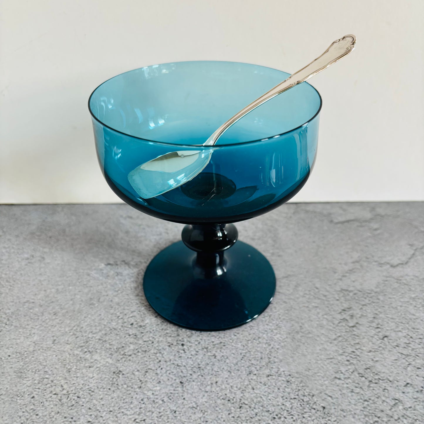 Silver Ice Cream Spoons Italian silver 800 | The Urban Vintage Affair