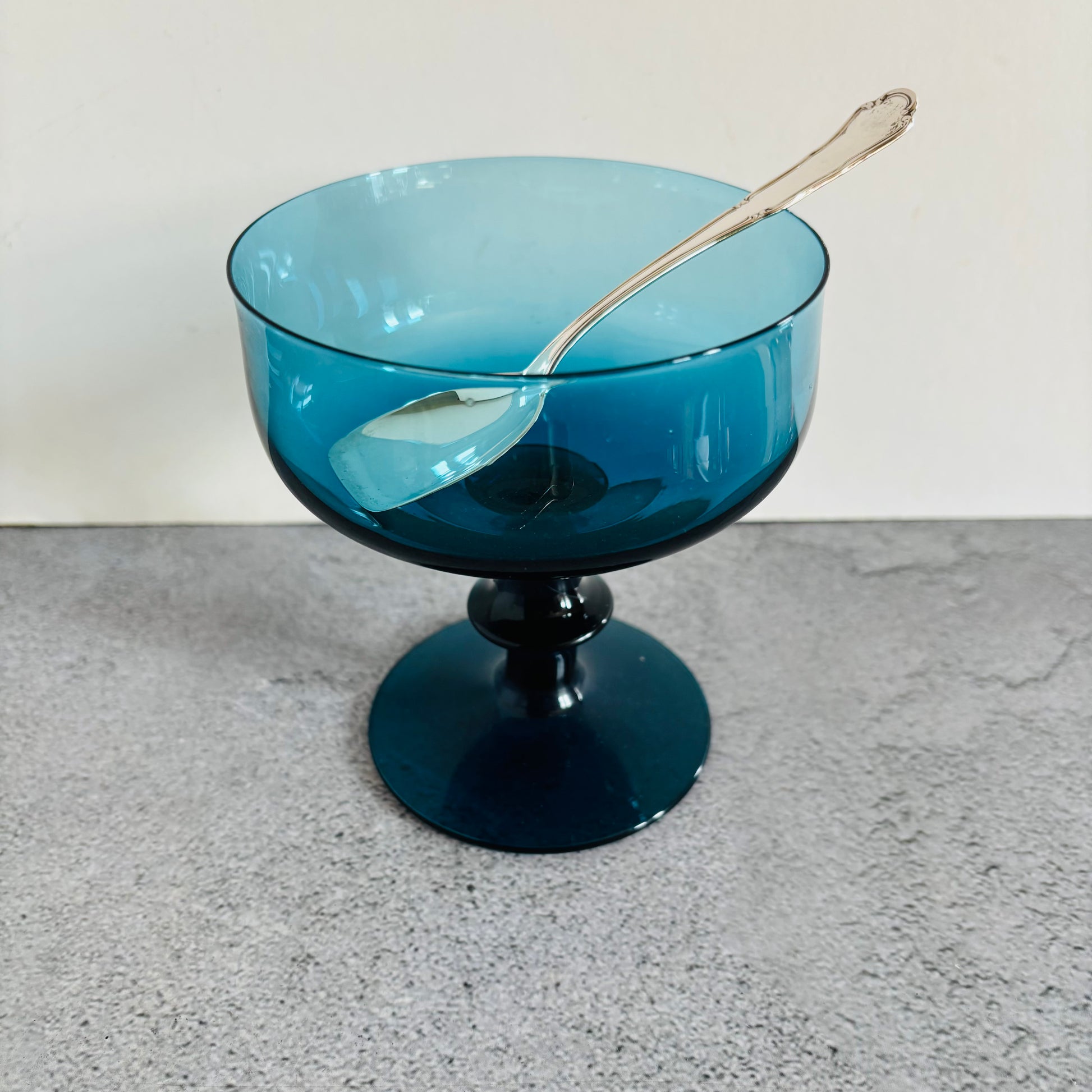 Silver Ice Cream Spoons Italian silver 800 | The Urban Vintage Affair