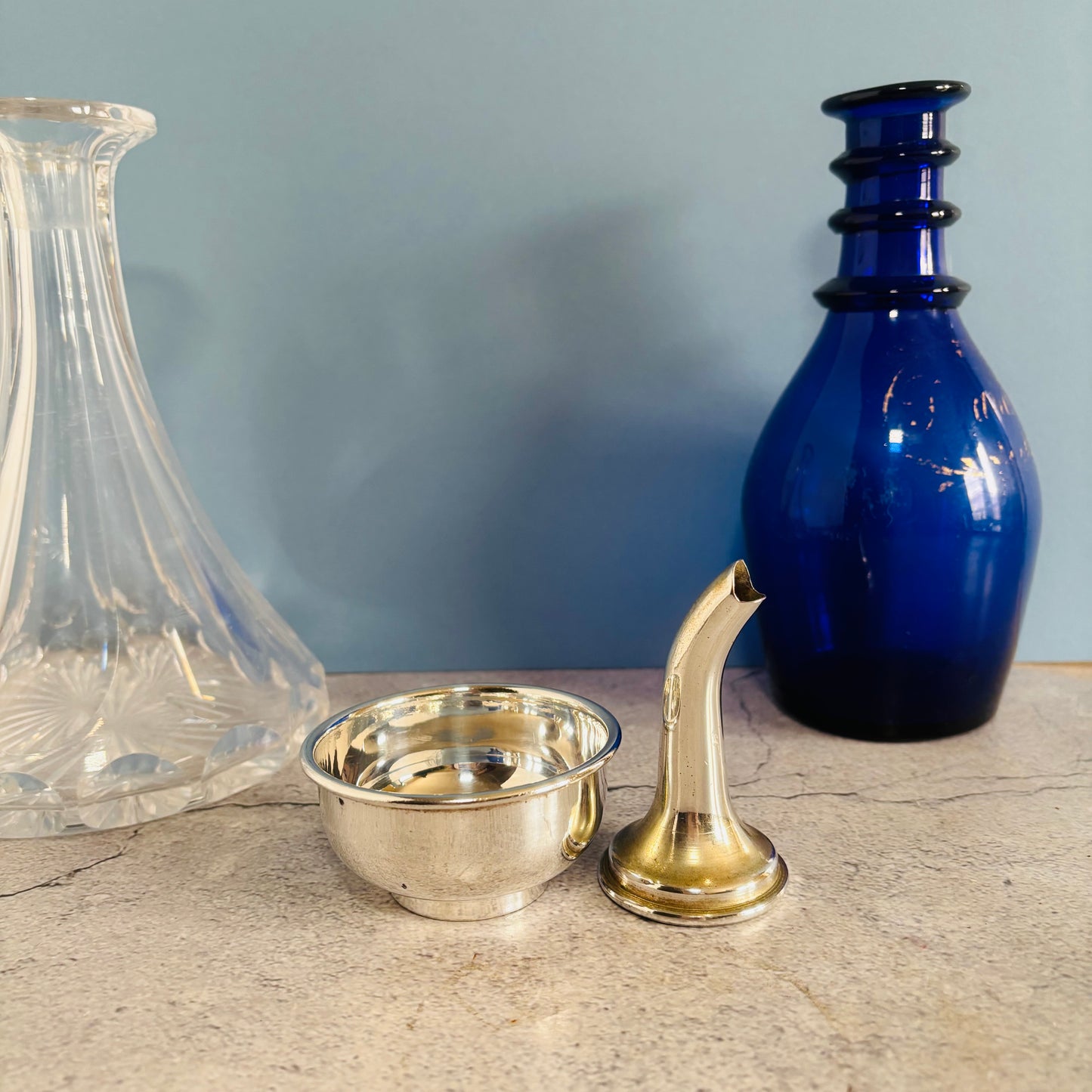 The Director Remi - Antique Wine & Port Funnel Strainer