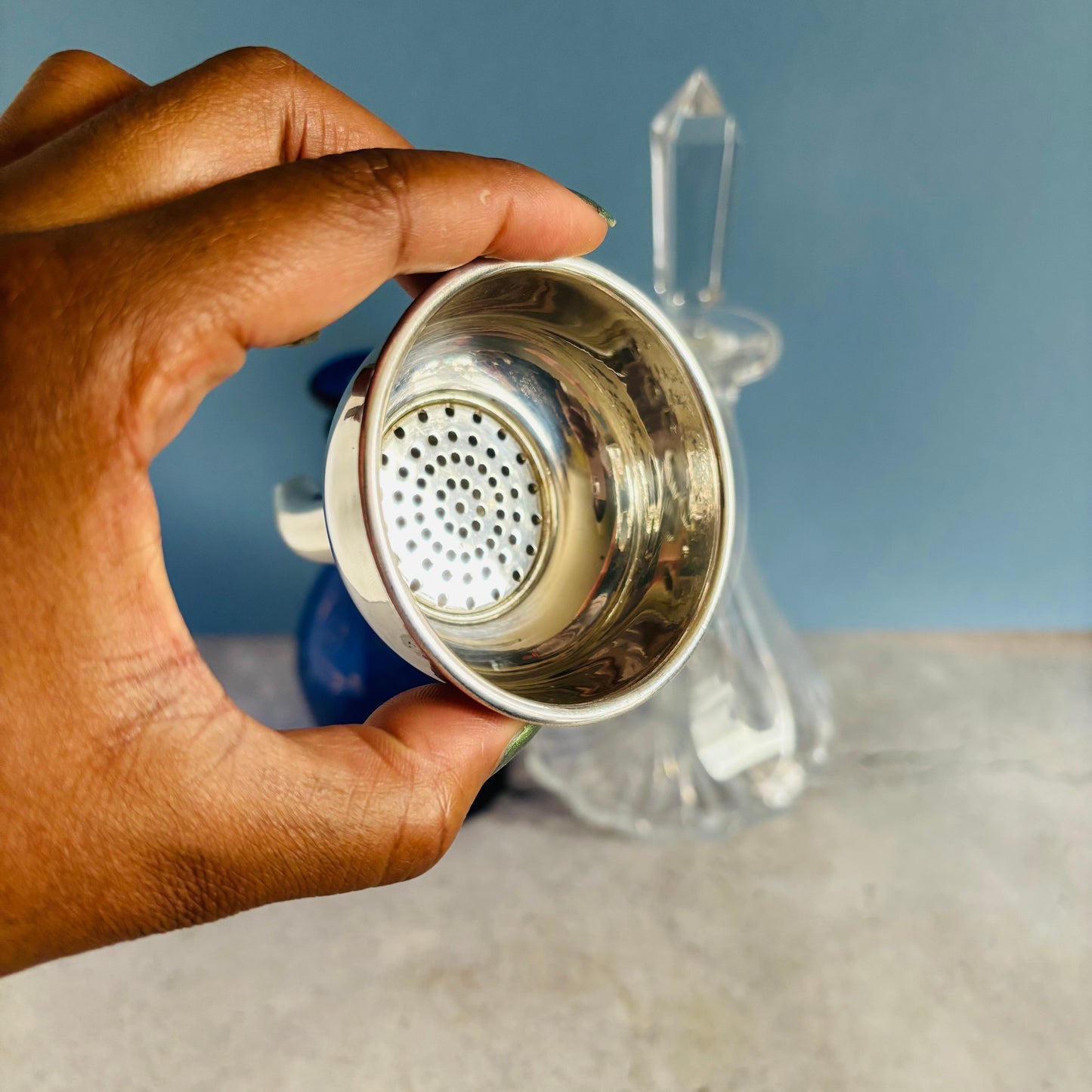 The Director Remi - Antique Wine & Port Funnel Strainer