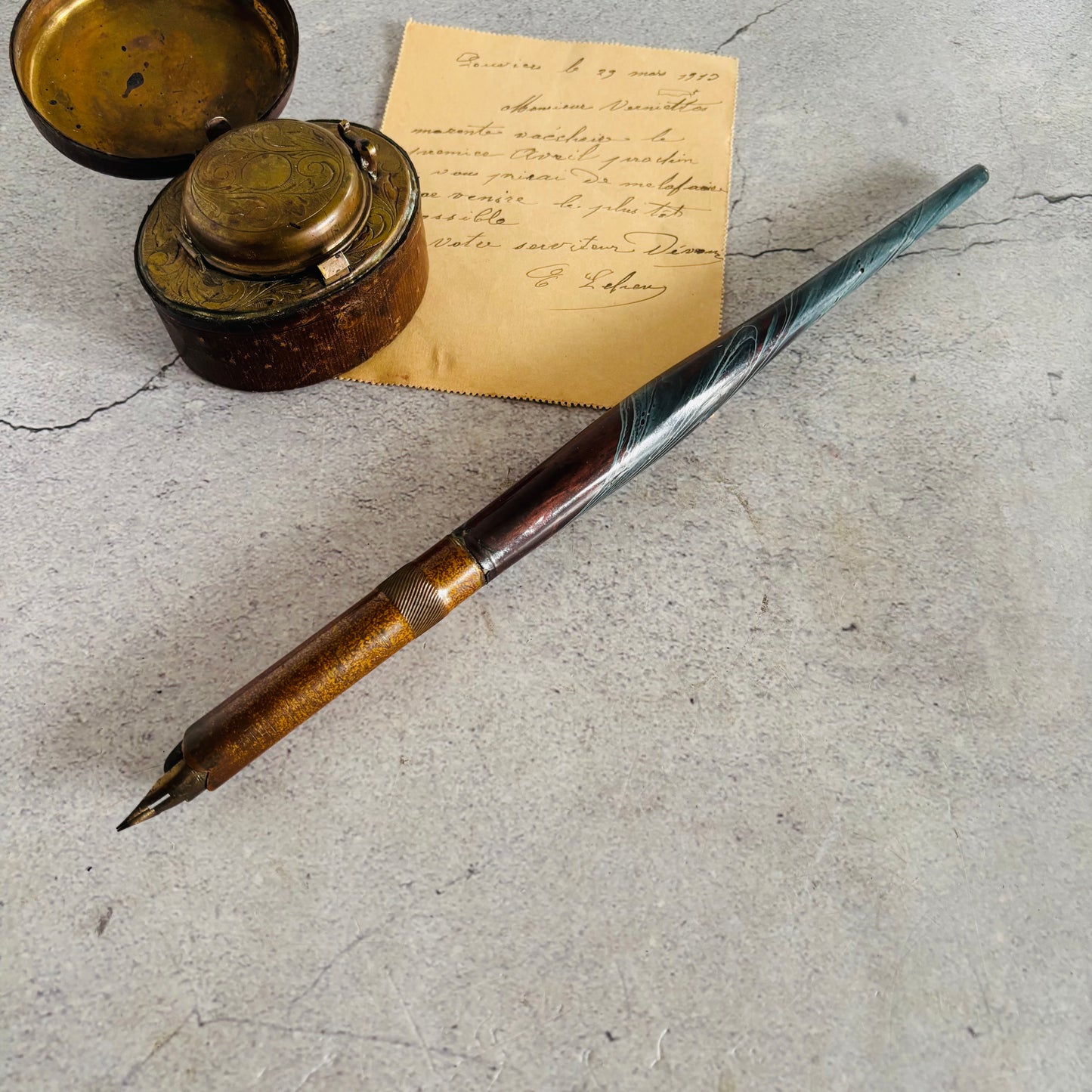 Antique Midget Oversize Dip Pen