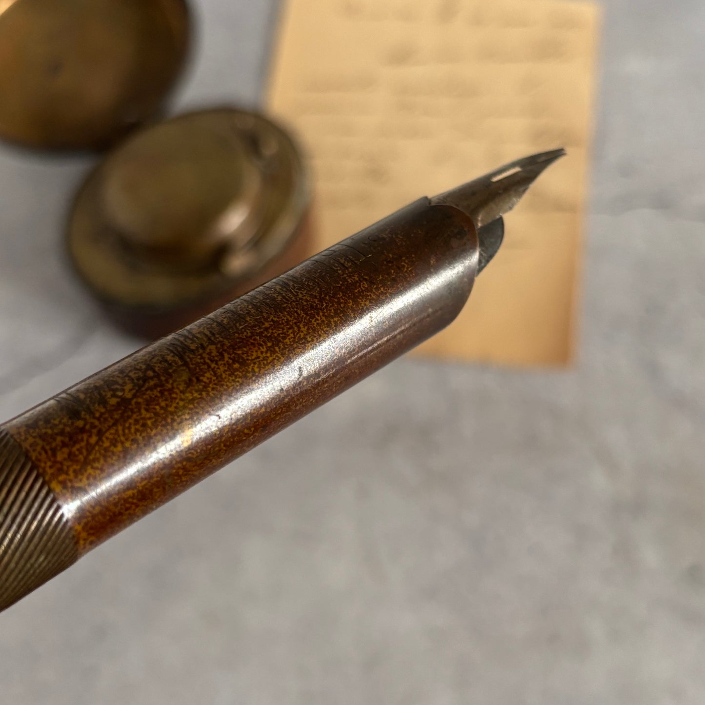Antique Midget Oversize Dip Pen