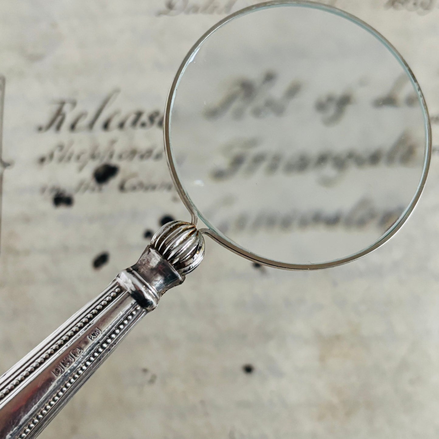 The Director Roy -  Antique Customised Magnifying Glass