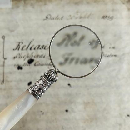 The Director Roy -  Antique Customised Magnifying Glass