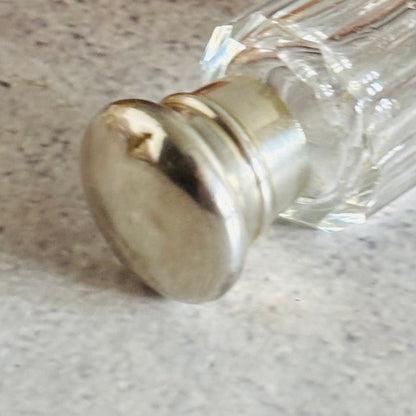 The Mixologist Tilly - Antique Glass Double Ended Scent Bottle & Case