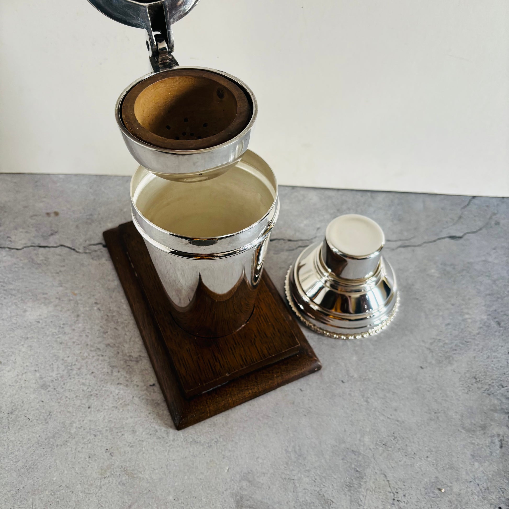 Antique Silver Cocktail Lemon Juicer by William Hutton & Sons