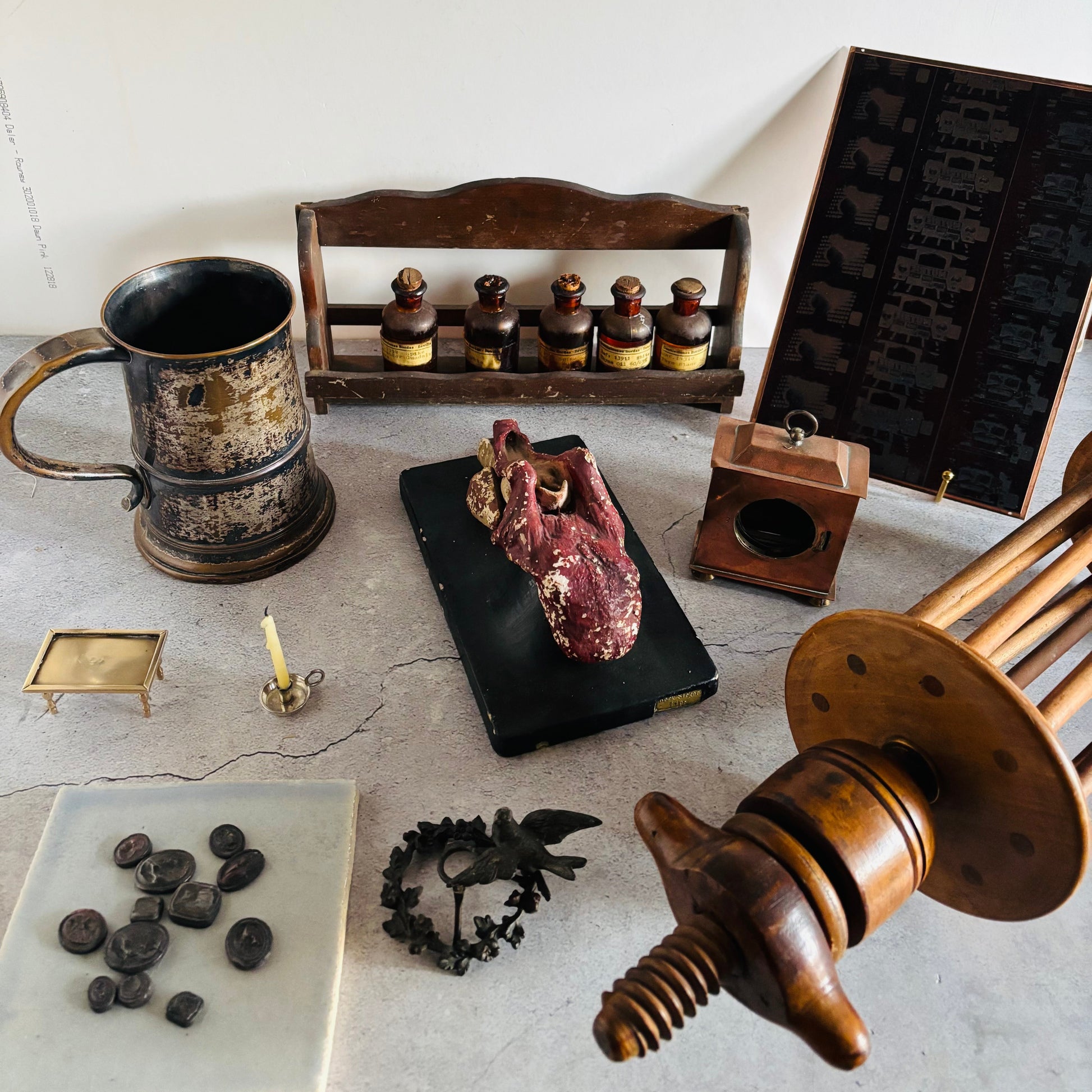 Antique Cast of Tongue  | Bock Steger Lips | The Urban Vintage Affair