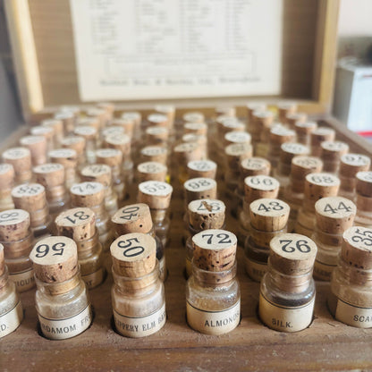 The Director Irene - Antique Analytical Specimen Sample Box