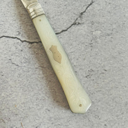 Victorian Silver Folding Fruit Knife 1875