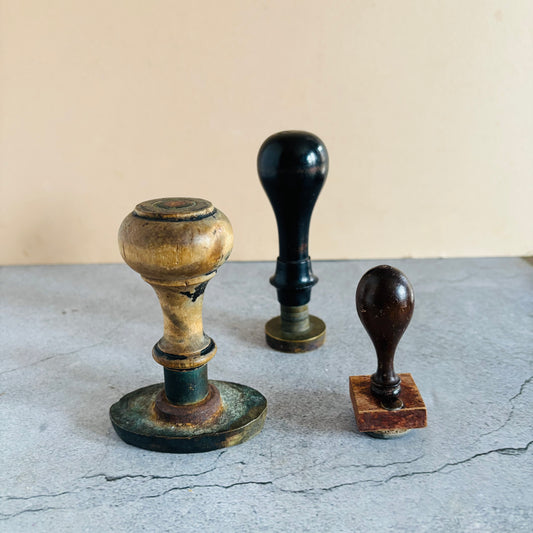 Vintage Ink & Wax Seal Stamps Desk Accessory | The Urban Vintage Affair