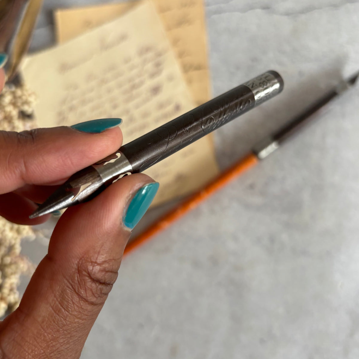 Vintage Premium Nib Dip Pen & Spare Nibs 