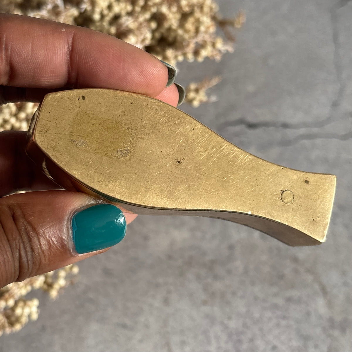 Antique Brass Dutch Coffin Puzzle Snuff Box | Rare Collectors Piece