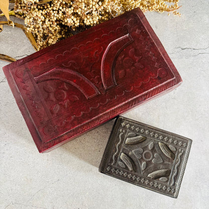 The Mixologist Mo - Vintage North African Tooled Leather Box
