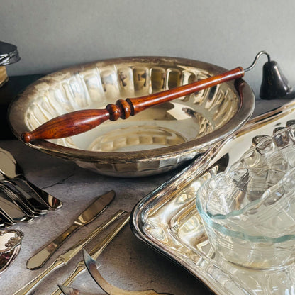 Master Mark -  Antique Silver Serving Dish