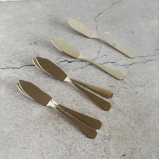 Vintage Silver Tone Miniature Butter Knife