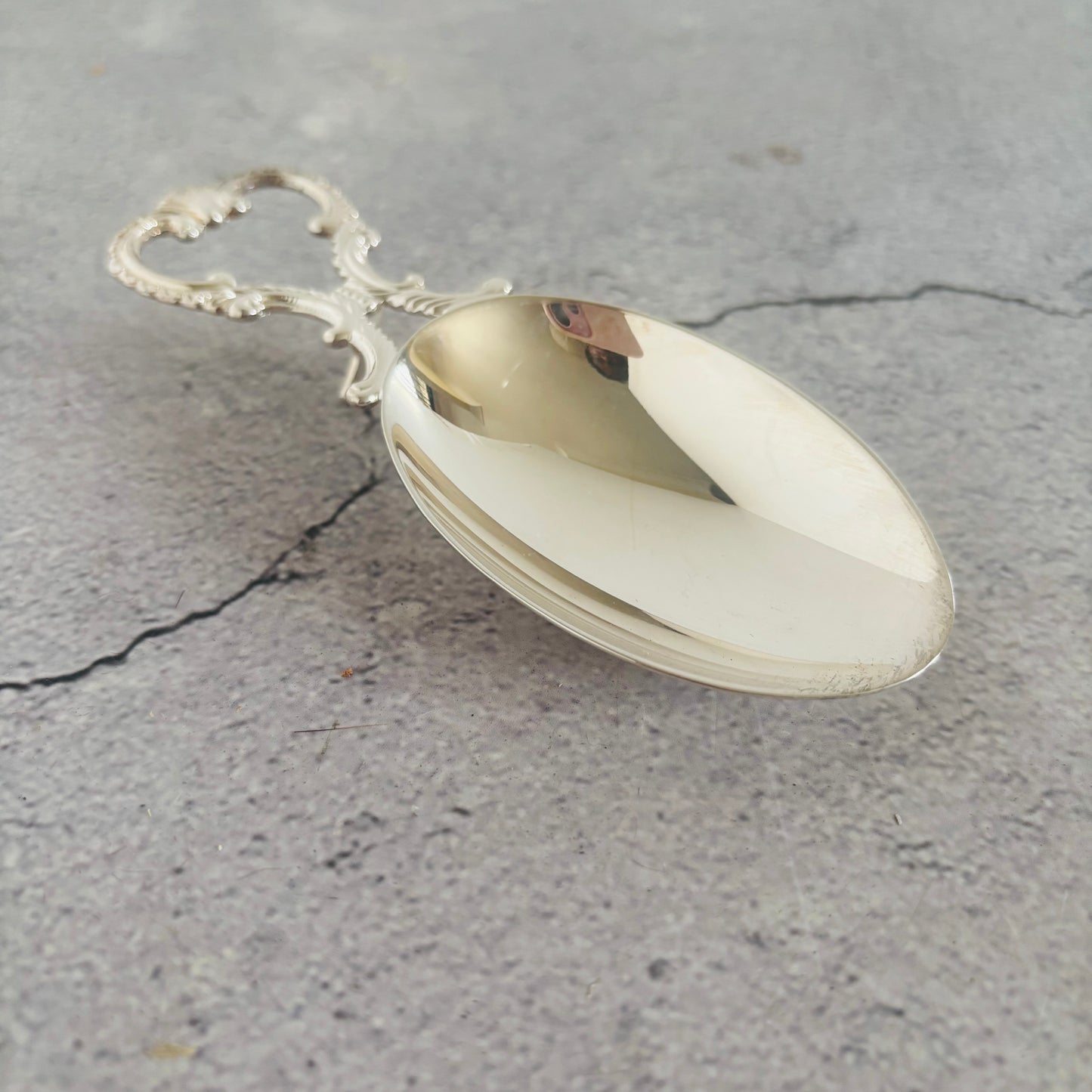 The Headhunter Bella - Vintage Silver Plate Oyster Spoon