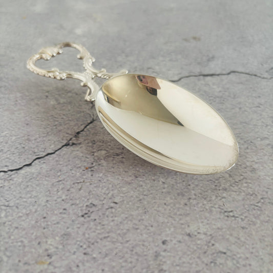 Vintage Silver Oyster Spoon