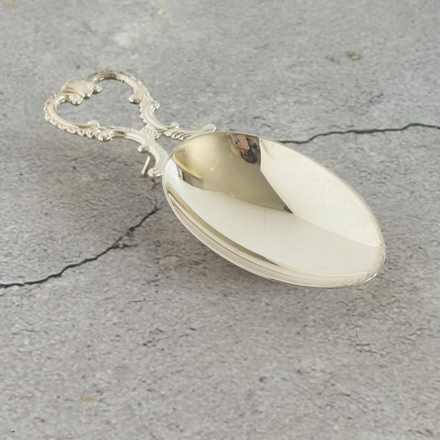 The Headhunter Bella - Vintage Silver Plate Oyster Spoon