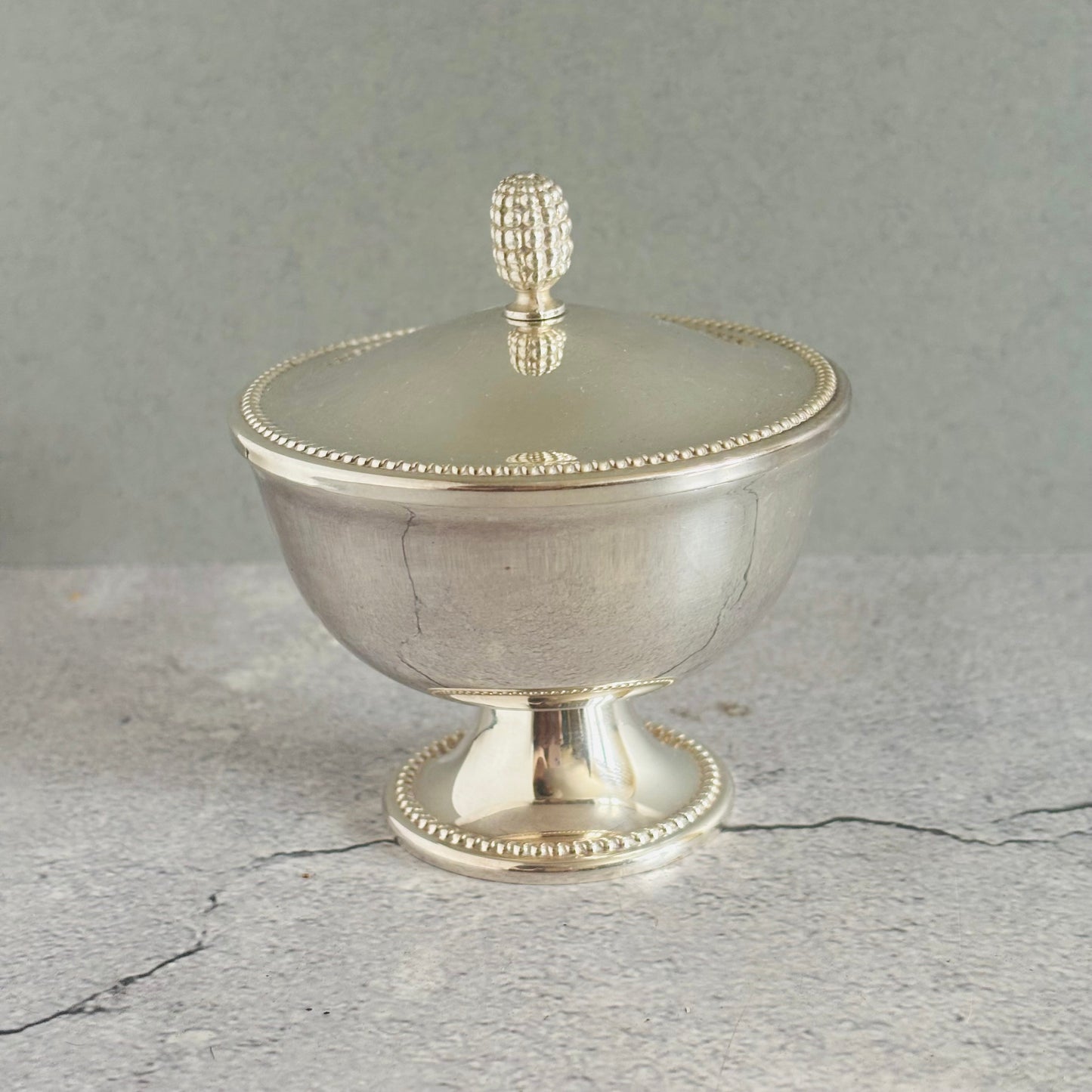 The Mixologist  Loma - Antique Silver Plate Pot