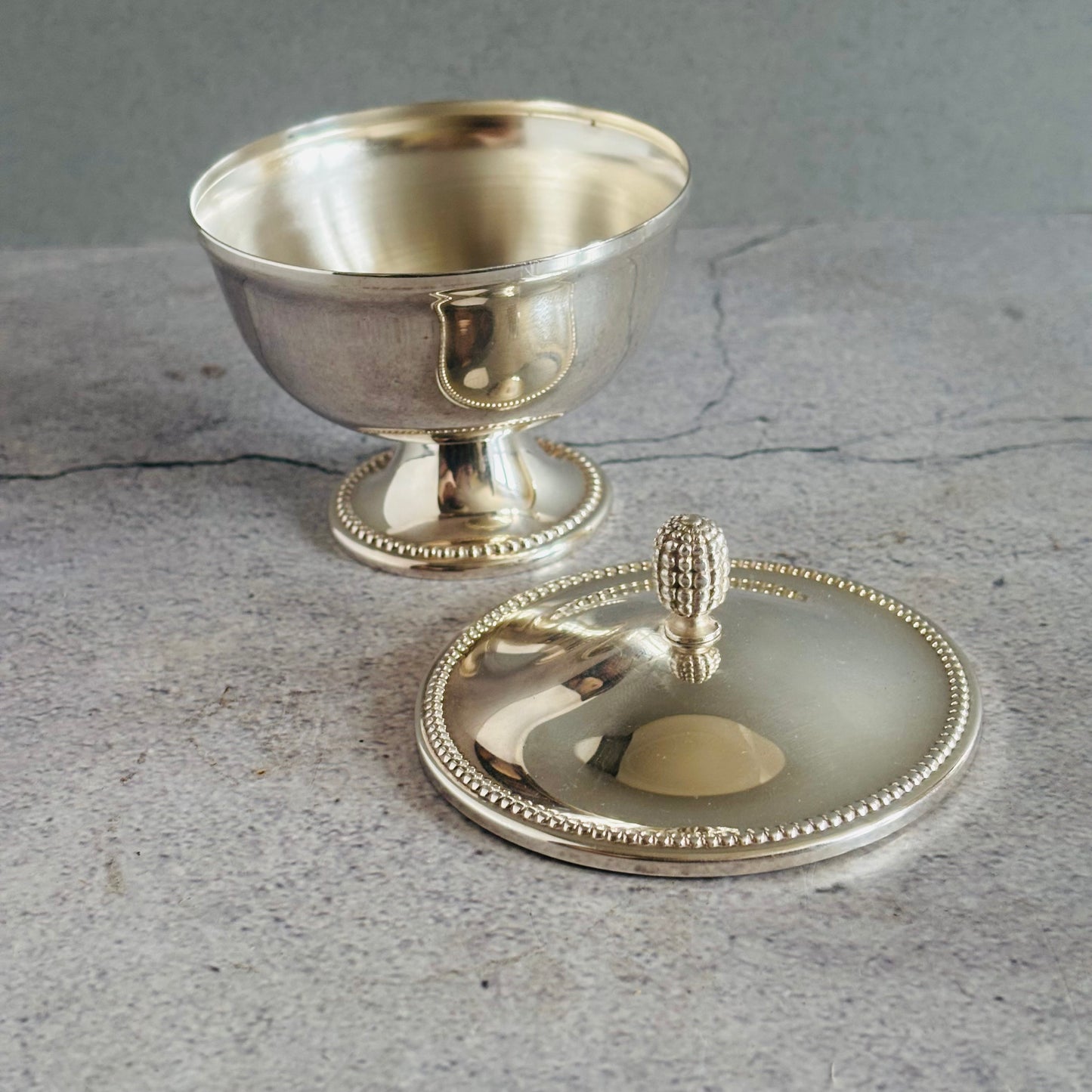 The Mixologist  Loma - Antique Silver Plate Pot