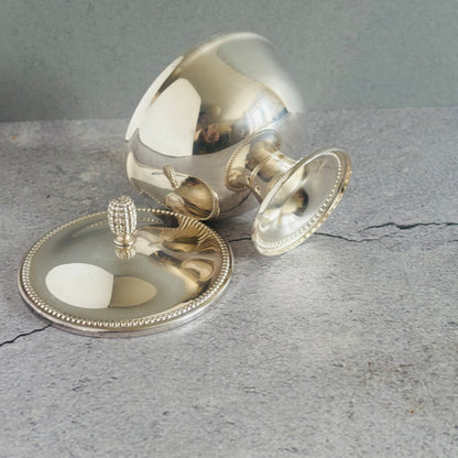 The Mixologist  Loma - Antique Silver Plate Pot