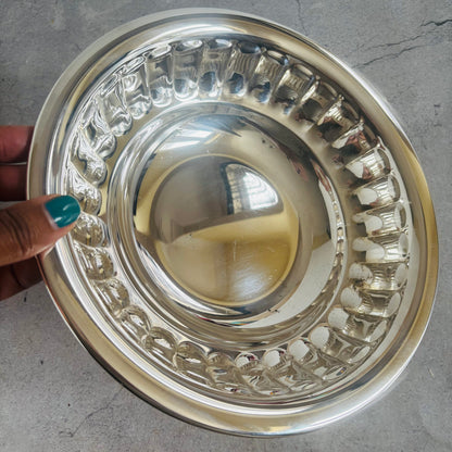 Master Mark -  Antique Silver Serving Dish