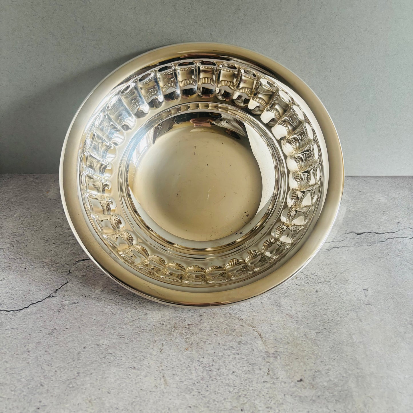 Master Mark -  Antique Silver Serving Dish