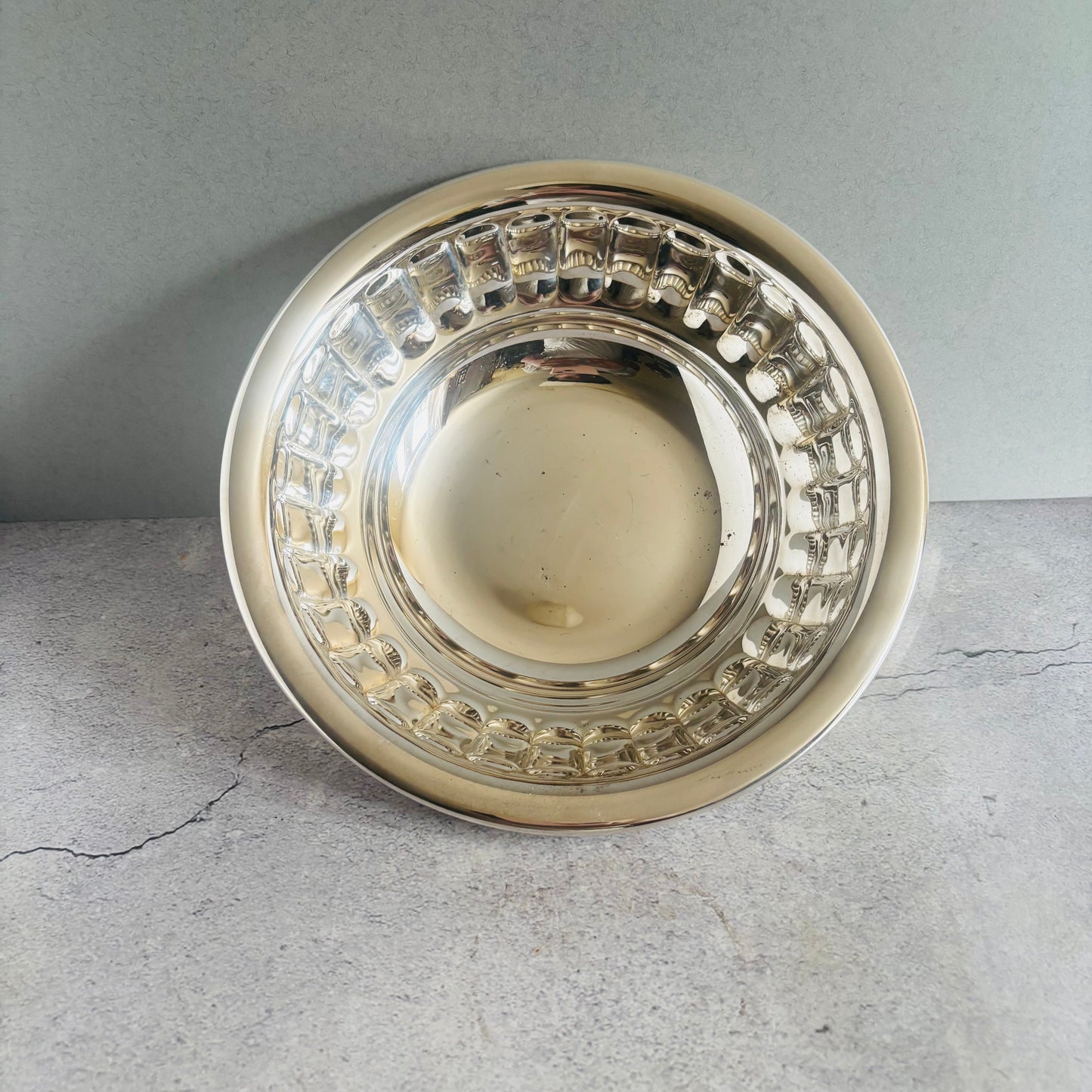 Master Mark -  Antique Silver Serving Dish