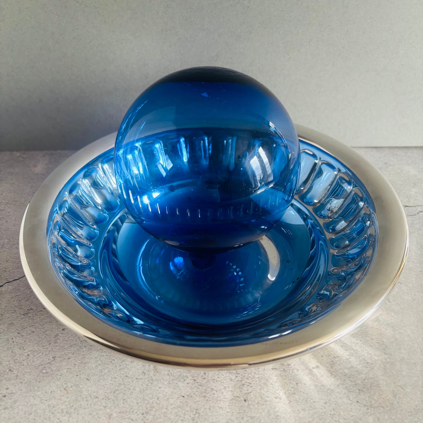 Master Mark -  Antique Silver Serving Dish
