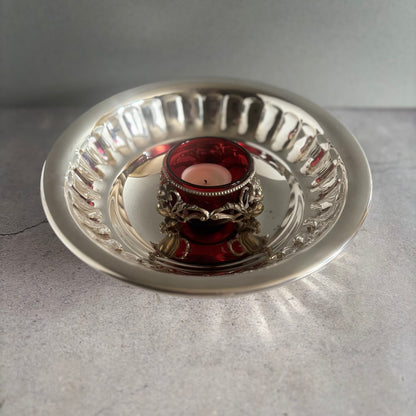 Master Mark -  Antique Silver Serving Dish