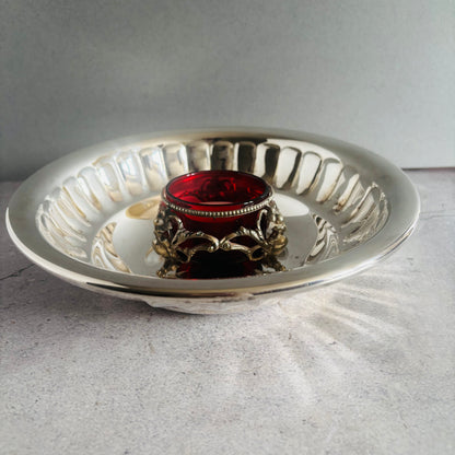 Master Mark -  Antique Silver Serving Dish