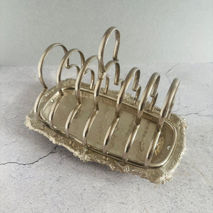 The Director Steff - Antique Silver Toast Rack