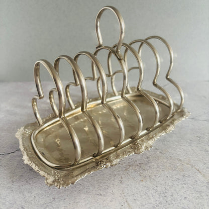 The Director Steff - Antique Silver Toast Rack