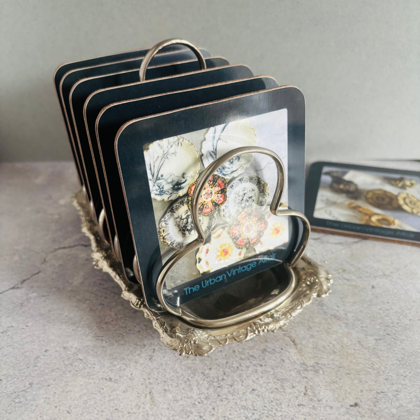 The Director Steff - Antique Silver Toast Rack