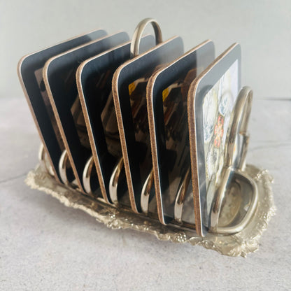 The Director Steff - Antique Silver Toast Rack