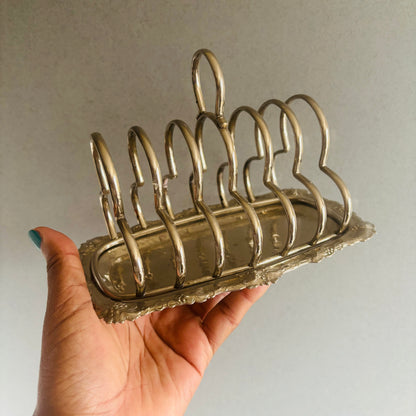 The Director Steff - Antique Silver Toast Rack