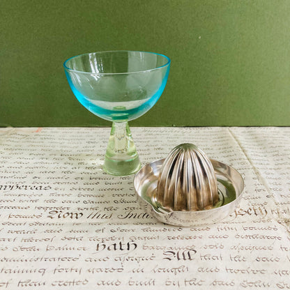 Vintage Silver Lemon Squeezer | Citrus Juicer