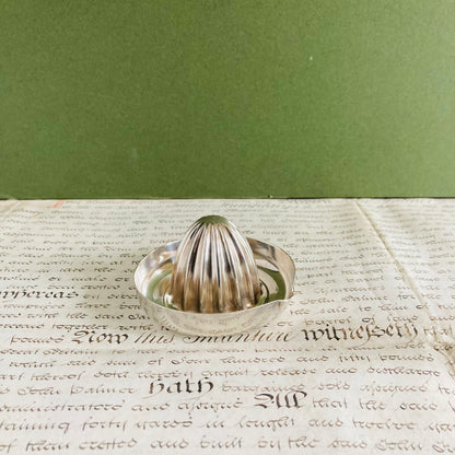 Vintage Silver Lemon Squeezer | Citrus Juicer