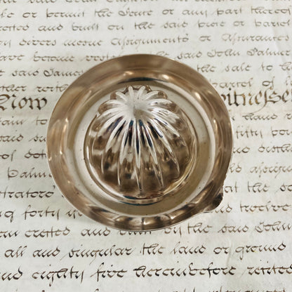 Vintage Silver Lemon Squeezer | Citrus Juicer