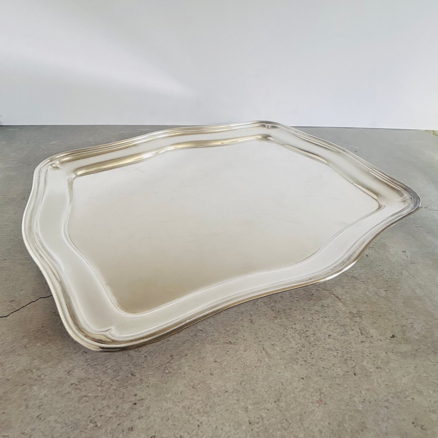The Director Mickey - Art Deco Silver Plate Tray