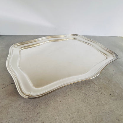The Director Mickey - Art Deco Silver Plate Tray