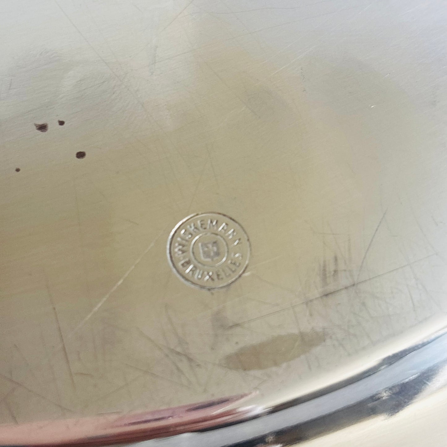 The Director Mickey - Art Deco Silver Plate Tray