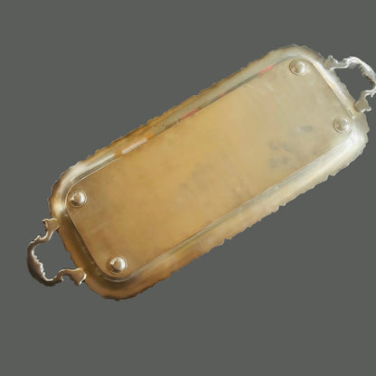 The Director Mel - Antique Silver Long Tray