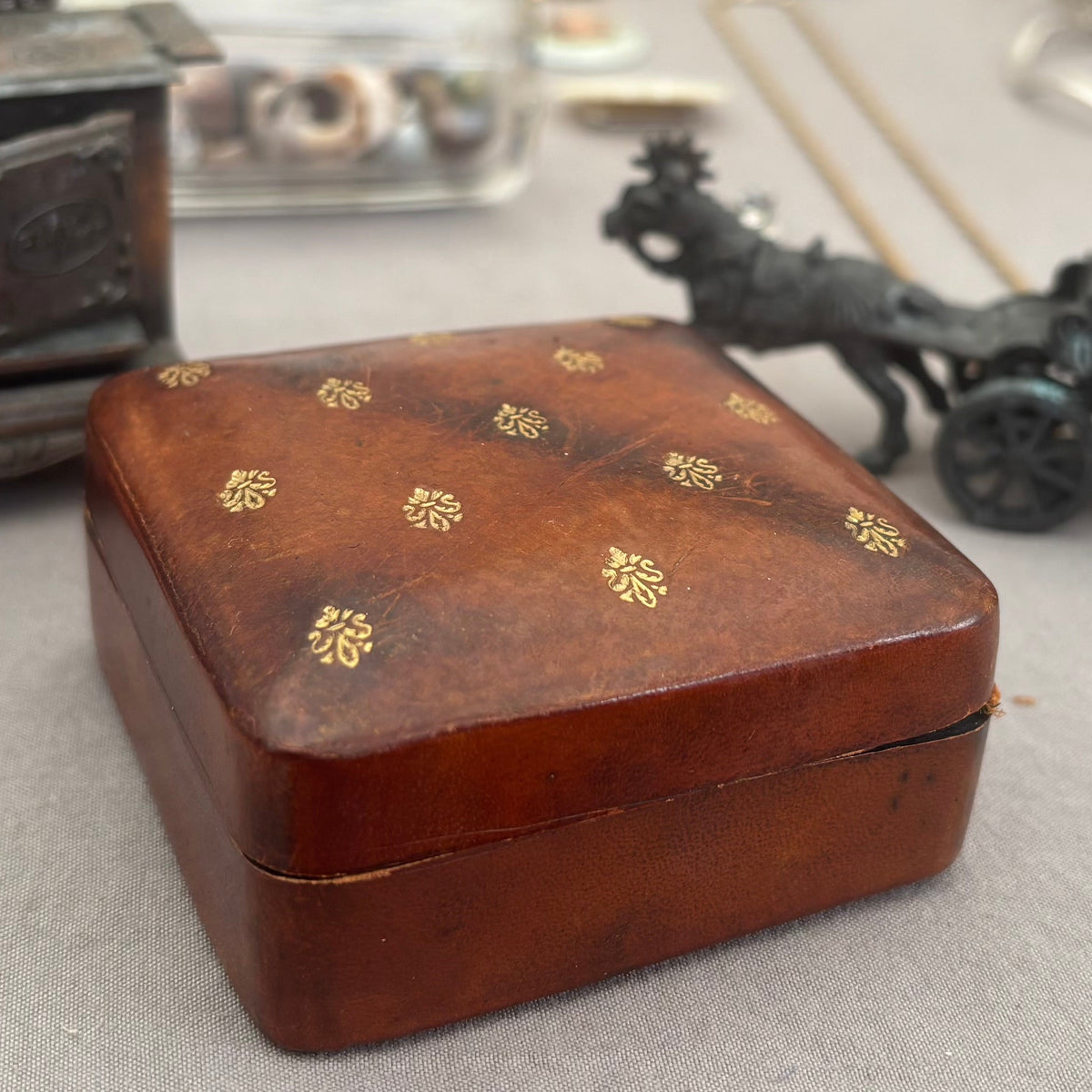 The Mixologist Bruno - Vintage Leather Florentine Box