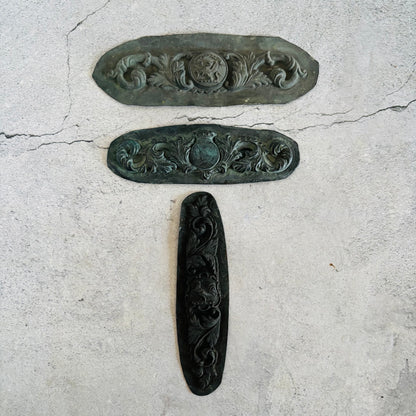 Antique Zinc Moulds Unique Heraldic Designs  | The Urban Vintage Affair