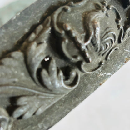 Antique Zinc Moulds Unique Heraldic Designs  | The Urban Vintage Affair