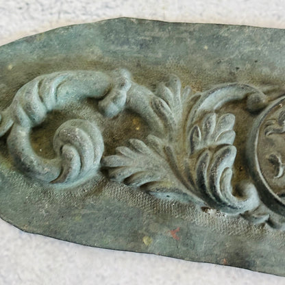 Antique Zinc Moulds Unique Heraldic Designs  | The Urban Vintage Affair