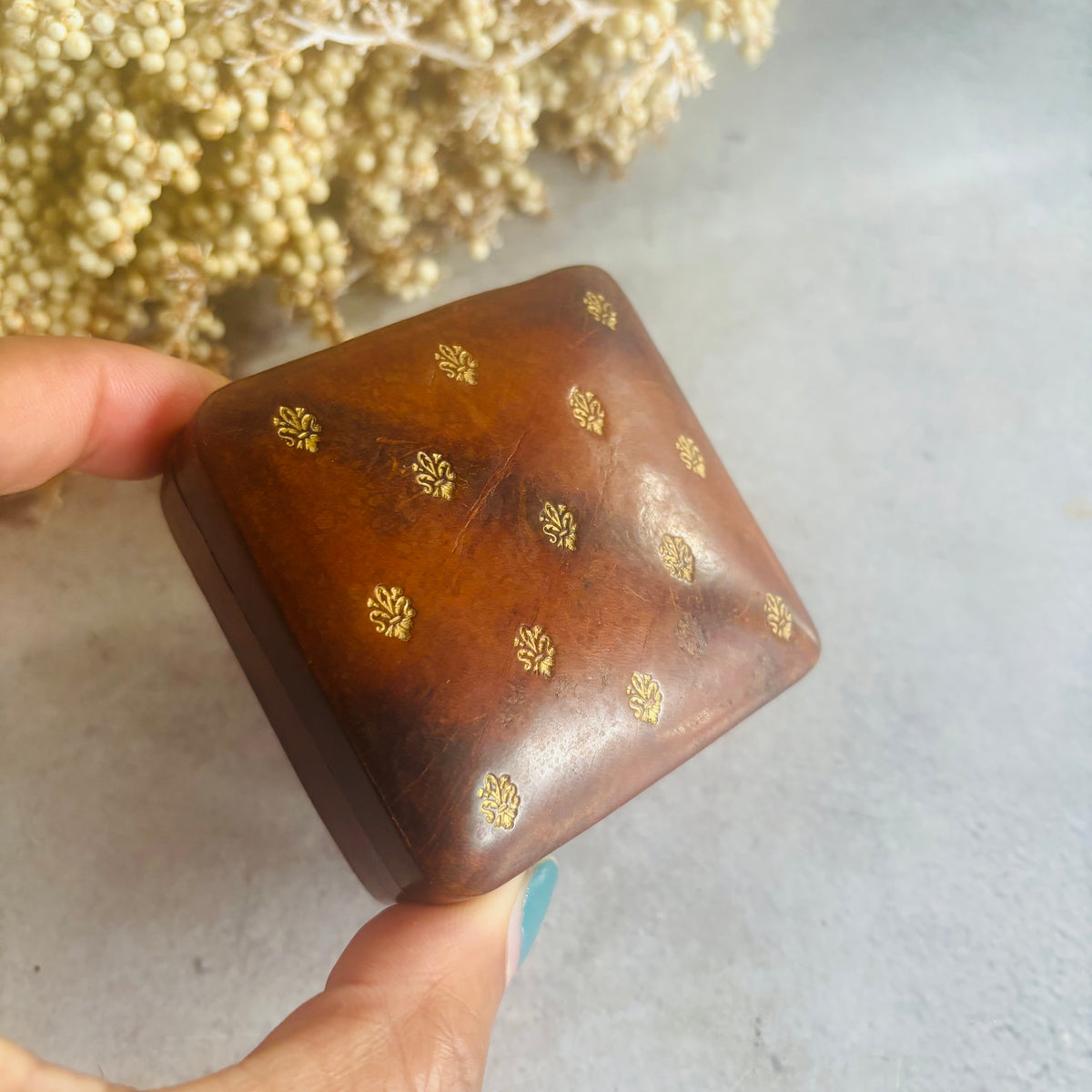 The Mixologist Bruno - Vintage Leather Florentine Box