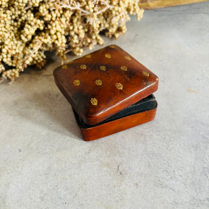 The Mixologist Bruno - Vintage Leather Florentine Box