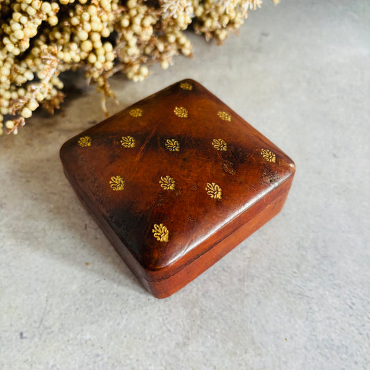 The Mixologist Bruno - Vintage Leather Florentine Box